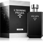 Prada L'Homme Intense EDP 100ml woda perfumowana dla mężczyzn + gratis Prada Luna Rossa kosmetyczka | Notino