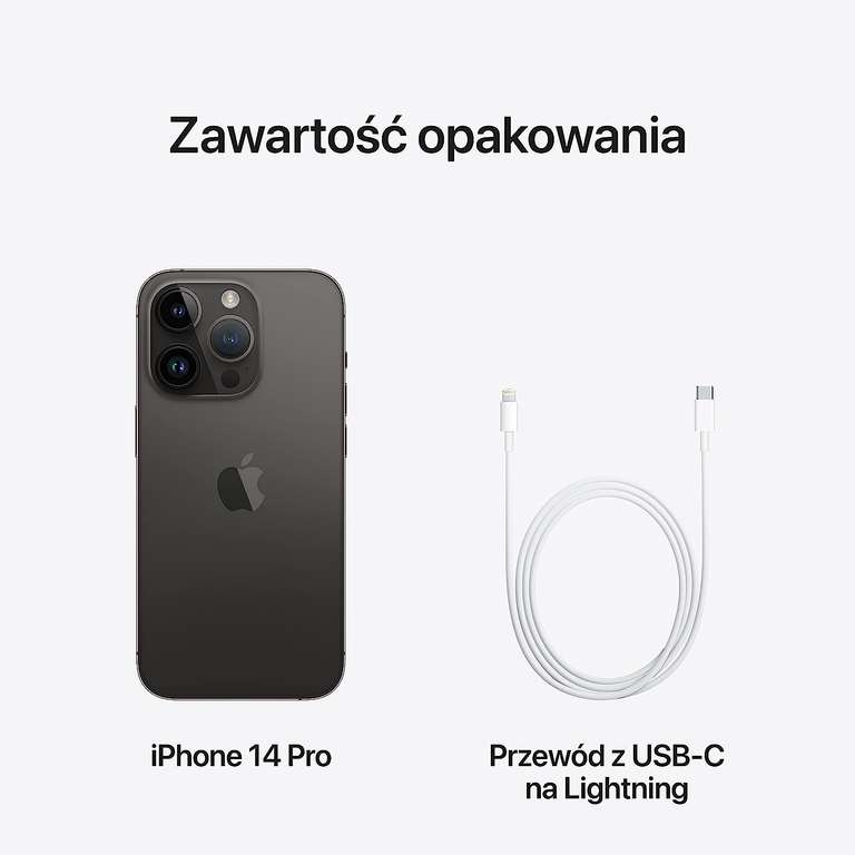 Smartfon iPhone 14 Pro 128gb złoty