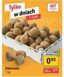 Stokrotka: Ziemniaki 1 kg luz (cena z aplikacją max 15 kg)