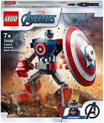 LEGO Marvel Avengers Classic 76168 Opancerzony mech Kapitana Ameryki