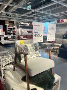 Fotel Ekenaset szary IKEA Szczecin