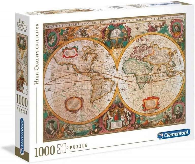 Puzzle Mapa Antica, 1000 części