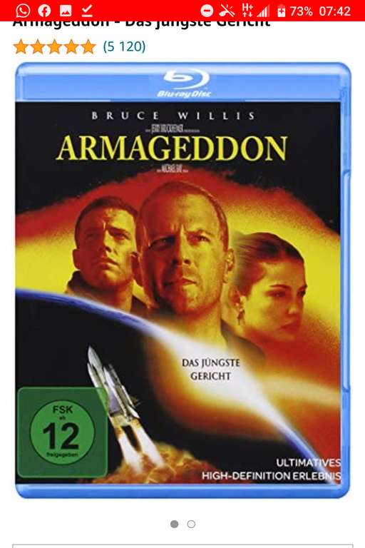 ARMAGEDDON blu ray Amazon.pl