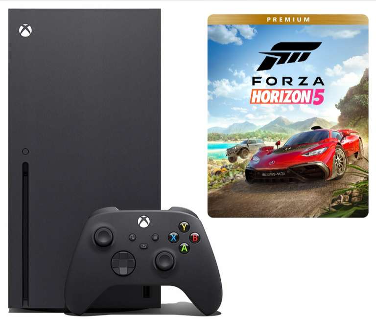 Xbox Series X w zestawie z Forza Horizon 5