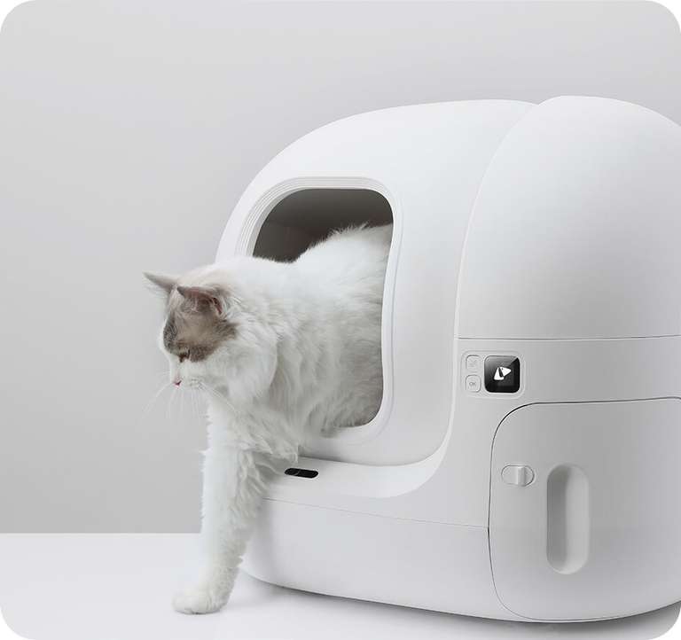 Kuweta automatyczna samoczyszcząca Petkit Pura Max + plecak PetKit Breezy Smart Cat Carrier