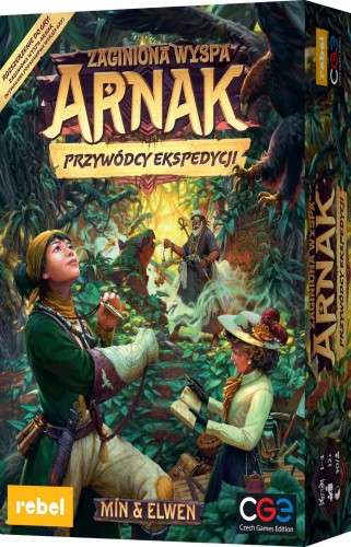 gra planszowa dodatek Zaginiona wyspa Arnak: Przywódcy ekspedycji