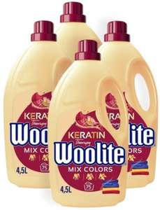 Płyn do prania Woolite Keratin 4x4500 ml, 6,76 za litr