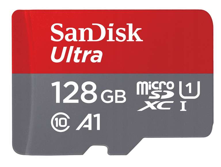 Karta pamięci SanDisk Ultra microSDXC 128GB (140MB/s A1 UHS-I + Adapter) @ Komputronik