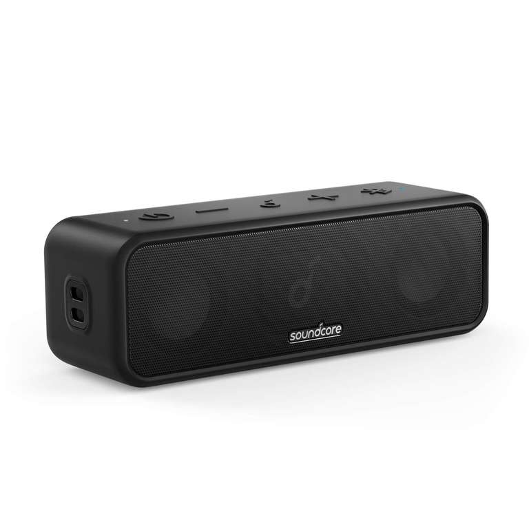Głośnik Bluetooth Anker Soundcore 3 (16 W, IPX7, 24h grania, sterownik audio z membraną tytanową) @Amazon