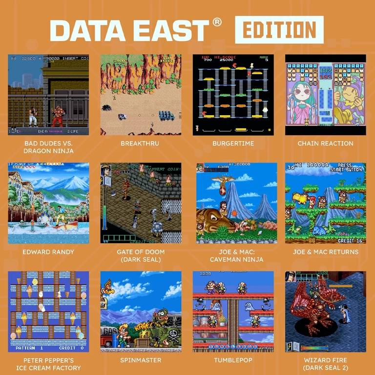 Konsola Hyper Mega Tech! Super Pocket Data East Edition