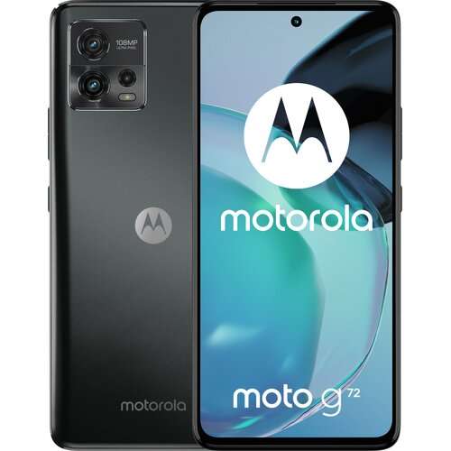 Smartfon MOTOROLA Moto G72 8/128GB 6.6" 120Hz czarny/meteorite grey