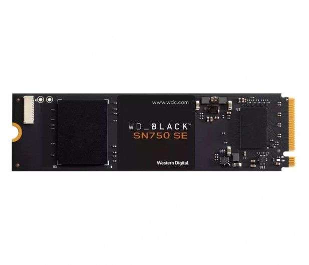 Dysk SSD WD Black 1TB SN750 SE M.2 PCIe Gen4 NVMe