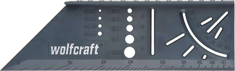 Kątownik Stolarski - Wolfcraft 5208000 - (narożny 3d - japoński) Szary 150 x 275 x 66 mm @ Amazon