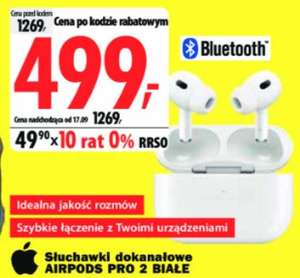 Słuchawki Apple Airpods Pro 2( Otwarcie Media Expert, Jabłonna od 14.09.)