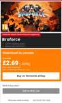Gra Broforce nintendo.co.uk za 2,69 funta do 25.06 Nintendo Switch