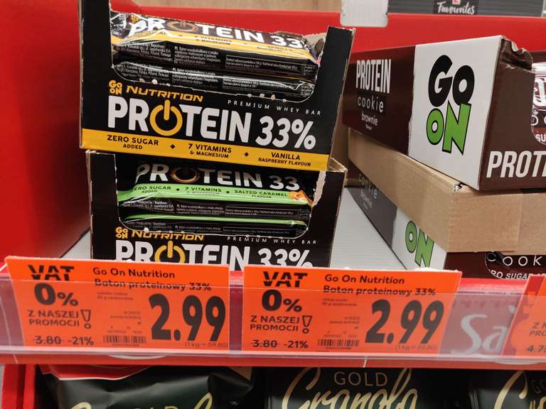 Go On Nutrition Baton 33 % Protein