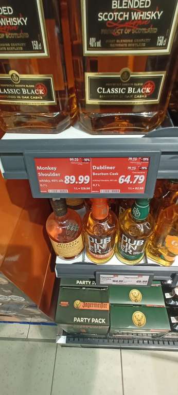 Whisky Monkey Shoulder Lidl 0,7L 40%