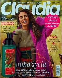 Żel do twarzy Sylveco Aloesove jako dodatek do gazety Claudia
