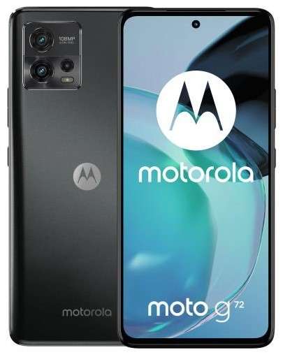 Smartfon Motorola Moto G72 8/128 czarna