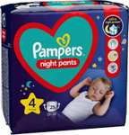 Pampers Night Pants Pieluchomajtki 4 - 25 sztuk - 1,20zl. /szt