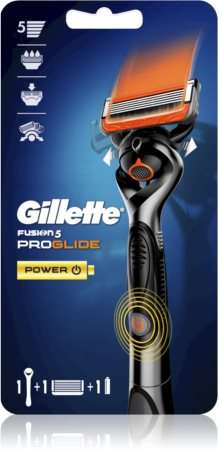 Maszynka do golenia Gillette Fusion5 Proglide Power + 10 końcówek