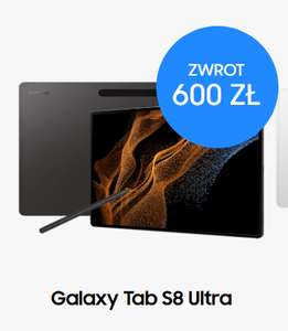 -600=4099 Samsung Galaxy Tab S8 Ultra 14,6 128GB Wi-Fi SM-X900 (grafitowy) + rysik S Pen