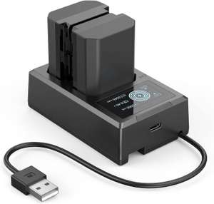SMALLRIG NP-FZ100 (2 sztuki) Camera Battery Charger Set