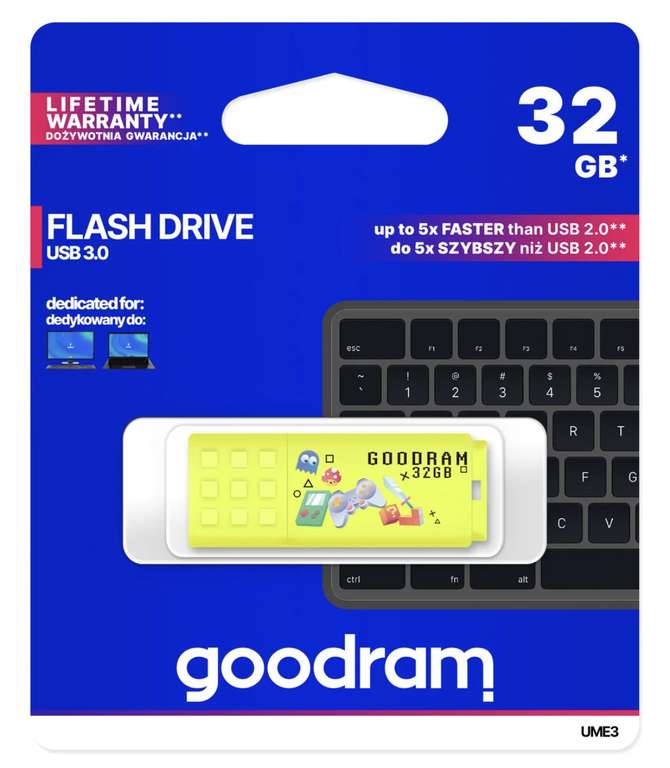 Pendrive GoodRam UME3 USB 3.0 32GB na Dzień Dziecka