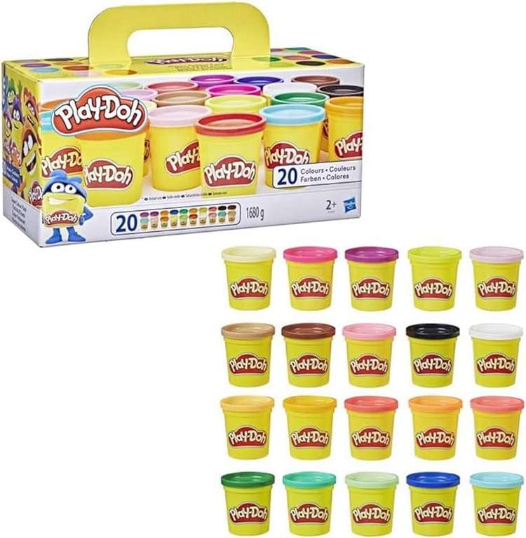 Play-Doh Ciastolina Super zestaw 20 tub