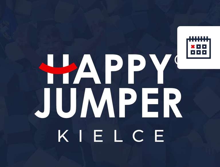 RCKiK Kielce - Vouchery na drugią godzinę gratis w parku trampolin i rozrywki Happy Jumper