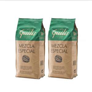 Kawa ziarnista zestaw 2x1kg MEZCLA Cafeś Guilis -możliwe nawet 44,36/2kg!