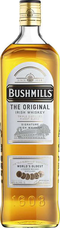 Whisky Bushmills Original 1L przy zakupie 2 butelek @Biedronka