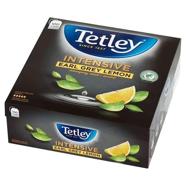 Tetley Intensive Earl Grey - 100 torebek