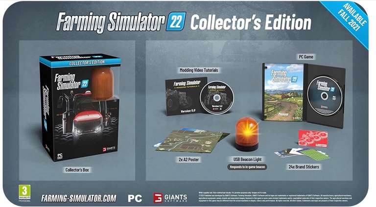 Edycja kolekcjonerska Farming Simulator 22