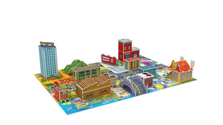 Puzzle 3D Super Things Kaboom City (stacjonarnie wybrane salony Empika)