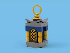 Zbuduj model LEGO Latarnia Eid i zabierz go do domu - za darmo!