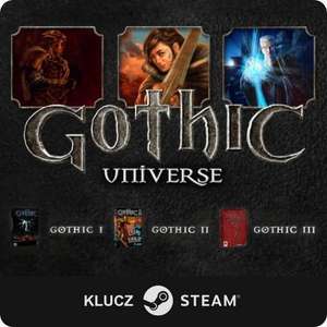 Gothic Universe: Gothic I + Gothic II: Gold Edition + Gothic III na Steam