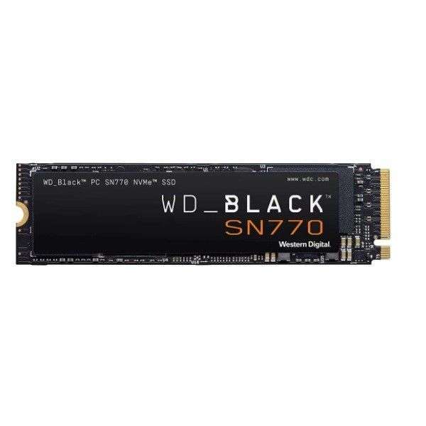 Dysk WD 1TB M.2 PCIe Gen4 NVMe SSD Black SN770
