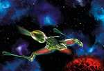 PLAYMOBIL 71089 Star Trek – statek klingoński Bird of Prey z efektami świetlnymi, oryginalnymi dźwiękami i figurkami kolekcjonerskimi