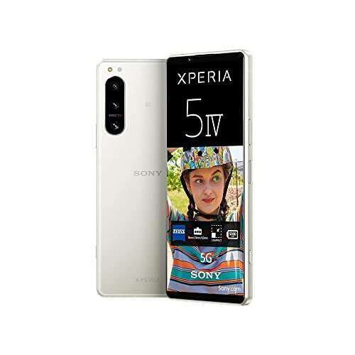 Smartfon Xperia 5 IV 8 gb ram/ 128 gb pamięci (kolor biały) Amazon Prime (amazon.de) €723.43