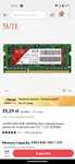 Pamięć RAM DDR3 8 GB 1.35V SO-DIMM do laptopa 7,92$