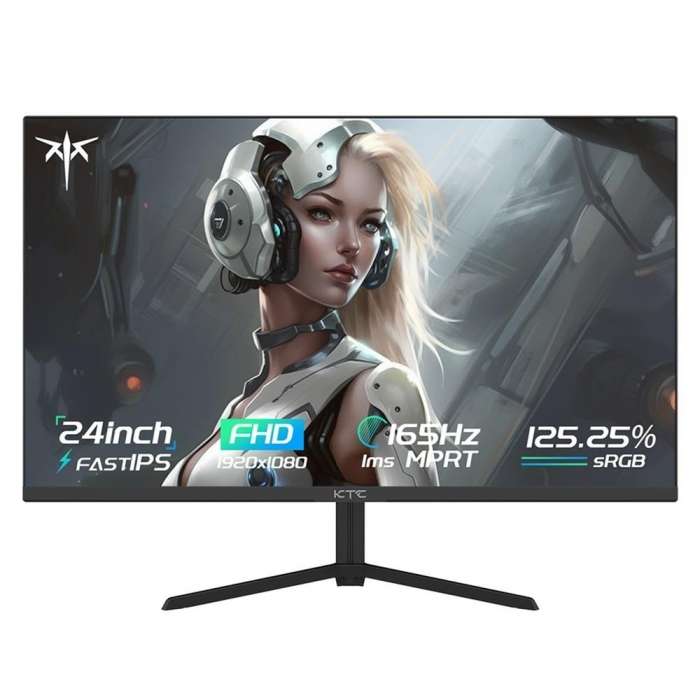 Monitor Gamingowy KTC H24T09P 24 Cale, Fast IPS, 1920x1080, 165Hz