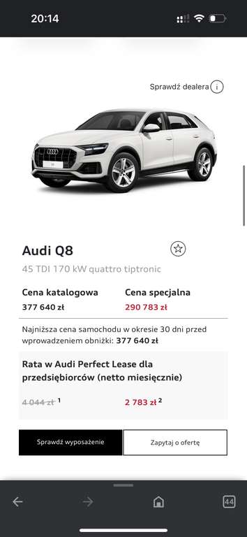Audi Q8 45TDI