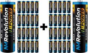 Bateria alkaliczna NM Revolution AA (R6) 40 szt. (20x AA i 20x AAA) @allegro