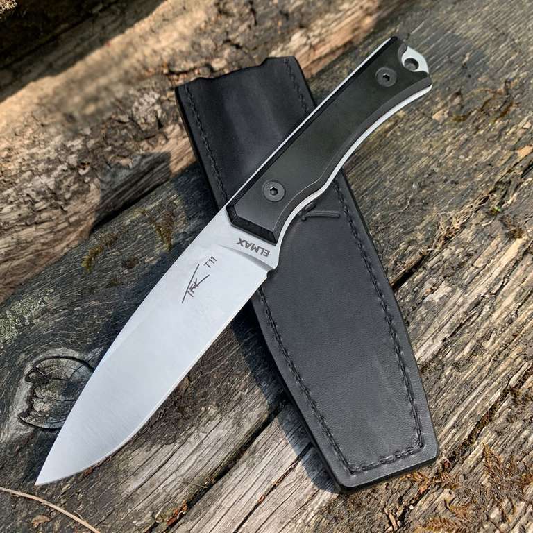 Nóż TFK – Tanev Family Knives T11 Black G10 | Elmax
