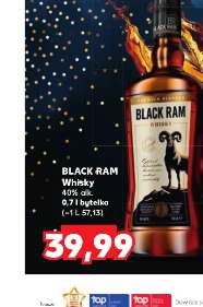 Black Ram Whisky / 40% / 0,7l KAUFLAND