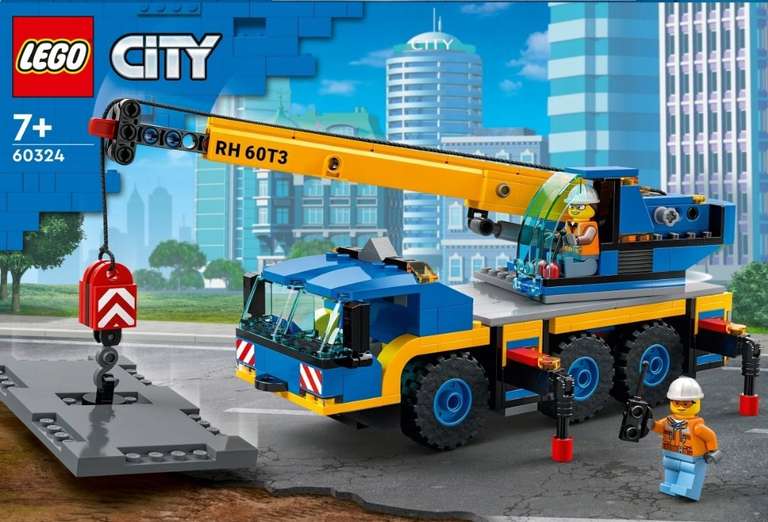 LEGO City 60324 Żuraw samochodowy