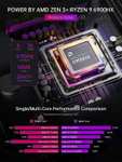 Mini PC|AMD Ryzen 9 6900HX|32 GB DDR5|512 GB SSD|Radeon RX680M -604,99 €