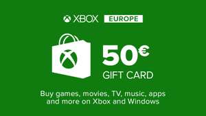 Karta podarunkowa Xbox 50 euro w cenie 205.94