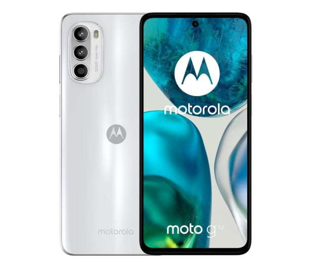 Smartfon Motorola moto g52 4/128GB Metallic White 90Hz (Snapdragon 680) Promocja tylko w aplikacji